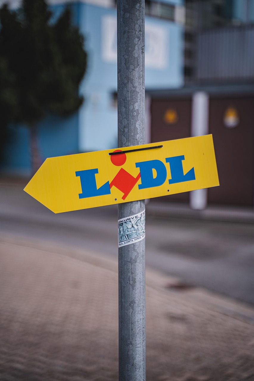 Abbildung LiDL Schild